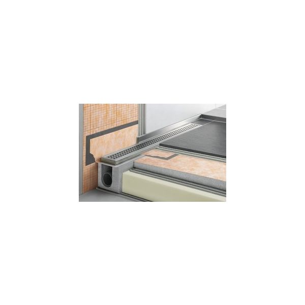 Schluter Kerdi Line Horizontale afvoer DN50 L=70 H=97 RVS