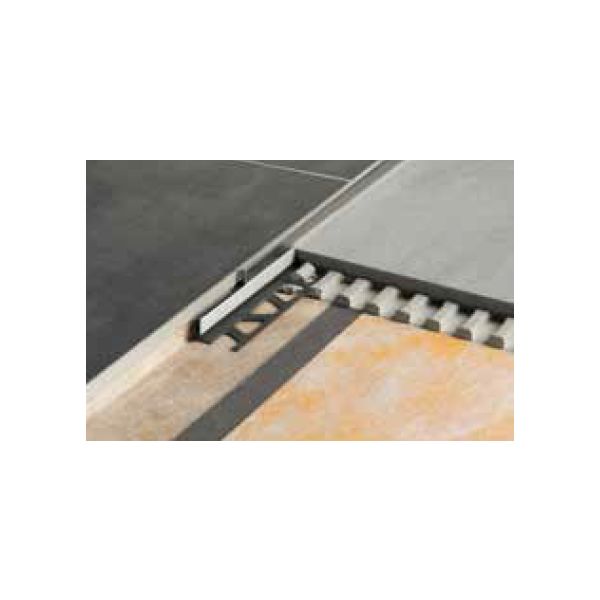 Schluter Showerprofile SB ShowerprofileL=160 H=12.5 A=10 RVS geborsteld
