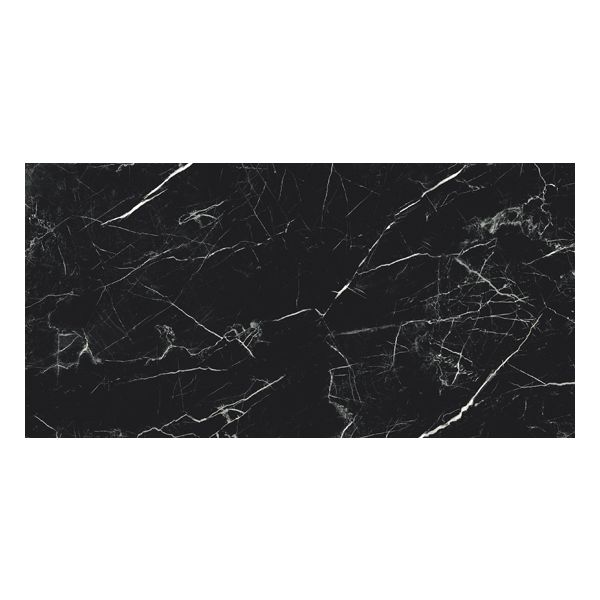 vtwonen Tegels Classic 100118 Vloertegel 74X148cm Black 10mm Glans Ret.