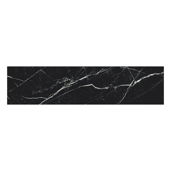 vtwonen Tegels Classic 100133 Vloertegel 7,3X30cm Black 10mm Glans Ret.