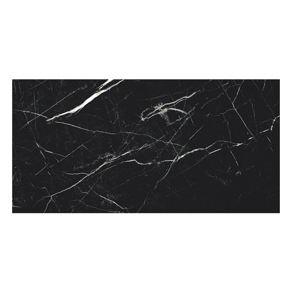vtwonen Tegels Classic 100130 Vloertegel 30X60cm Black 10mm Glans Ret.