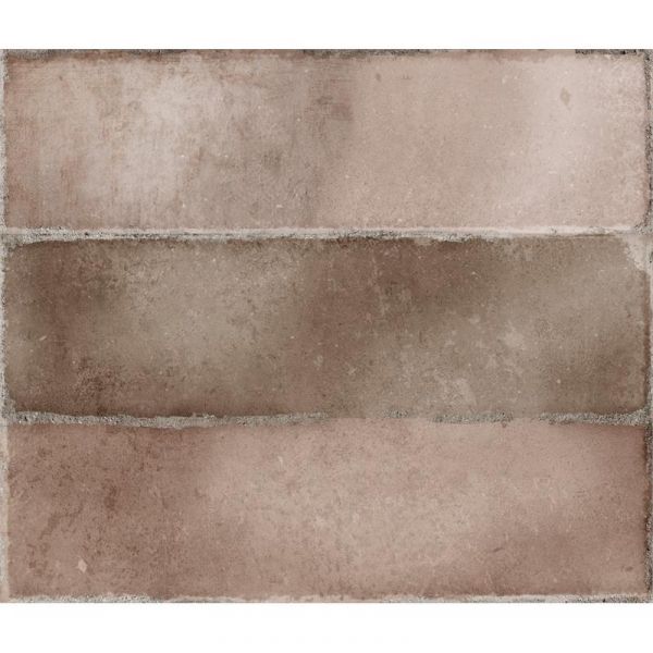 Estudio Hackney Terracota 6,9X24cm Glans