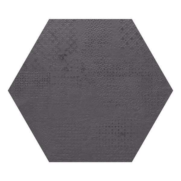 1524893-ceramic-apolo-essence-5,12x5,92cm-negro-vloertegel