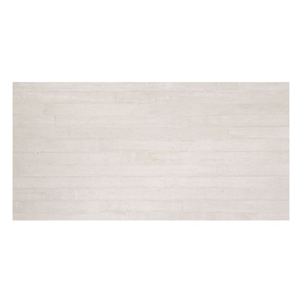 vtwonen Tegels Raw 100223 Wandtegel Decor 60X120cm White 9,5mm Mat Ret.3D