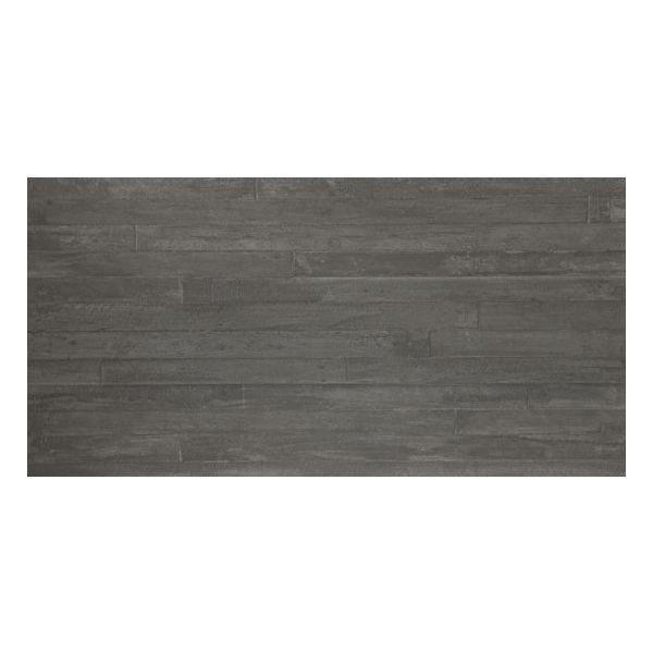 vtwonen Tegels Raw 100226 Wandtegel Decor 60X120cm Anthracite 9,5mm Mat Ret.3D