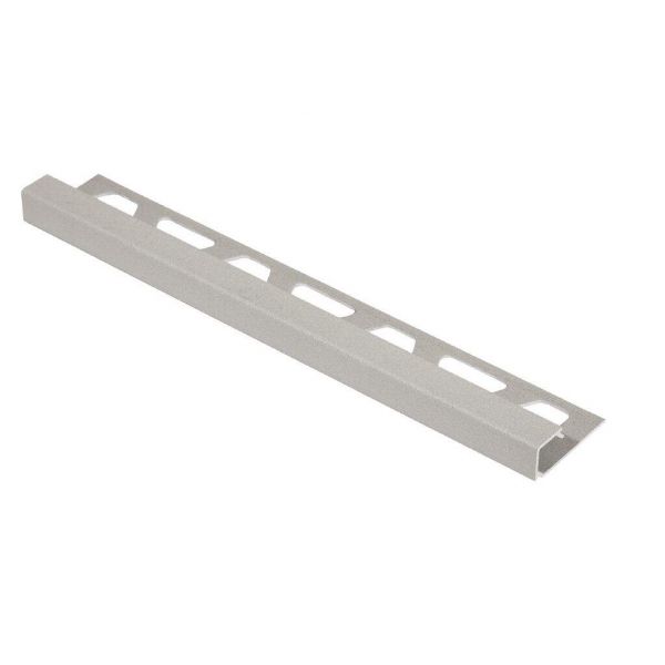Schluter Quadec Q100TSBG/300 Dec.prof.L=300 H=10 Alu.Struct.coat Beigegrijs