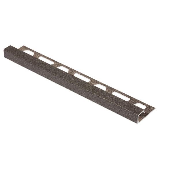 Schluter Quadec TSLA Dec.prof.L=300 H=11 Alu.Struct.gecoat Licht antrac