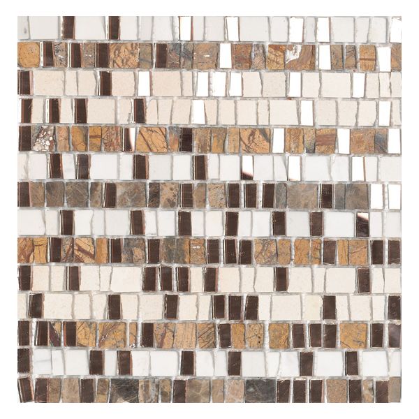 Dune Materia Mosaics 186534 Wandtegel Mozaiek.30X30,5cm Tresor 5mm Mat/glans