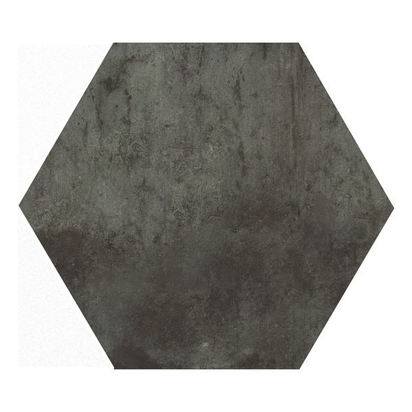 Zyx Amazonia 220970 Vloertegel 32X36,8cm Black 9Mm Mat R9