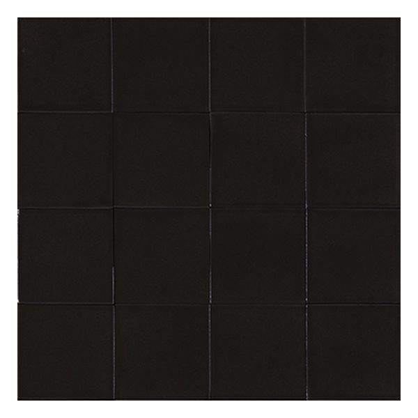 vtwonen Tegels Chop 100265 Vloertegel 10X10cm Nero 10Mm Mat R9