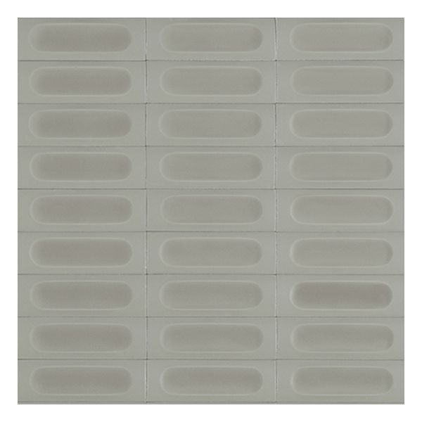 vtwonen Tegels Chop 100281 Wandtegel Decor 5X15cm Azzurro 12,5mm Mat 3D Decor