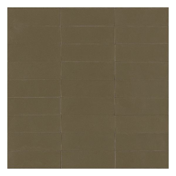 vtwonen Tegels Chop 100275 Vloertegel 5X15cm Kaki 10Mm Mat R9