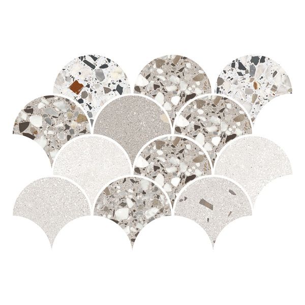 vtwonen Tegels Terrazzo 100290 Wandtegel Mozaiek.28X40cm Warm 10Mm Mat Ret.