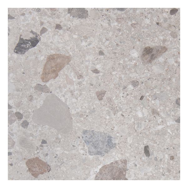 vtwonen Tegels Composite 100298 Vloertegel 60X60cm Grey Brown 9mm Mat Ret.R10