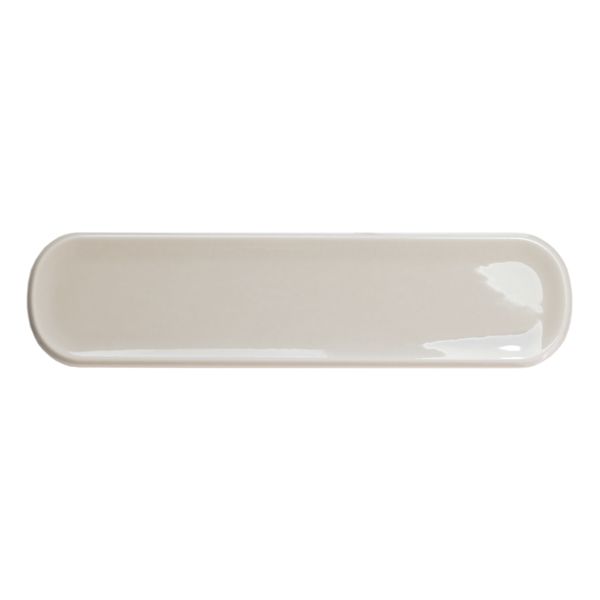 vtwonen Tegels Shapes 100317 Wandtegel 7,5X30cm Round Greige 8,5Mm Glans