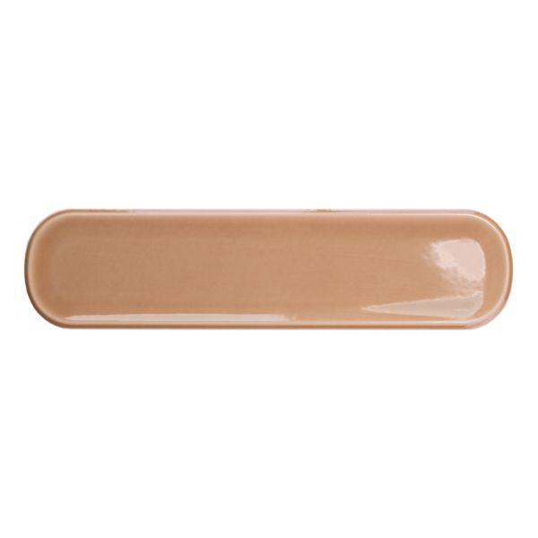 vtwonen Tegels Shapes 100321 Wandtegel 7,5X30cm Round Toffee 8,5Mm Glans