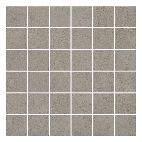 Cercom Archistone 1081853 Wandtegel Mozaiek.30X30cm Grey 9,5mm Mat Moz.F:5X5cm