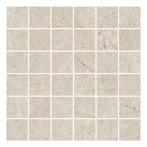 Cercom Archistone 1081856 Wandtegel Mozaiek.30X30cm White 9,5mm Mat Moz.F:5X5cm