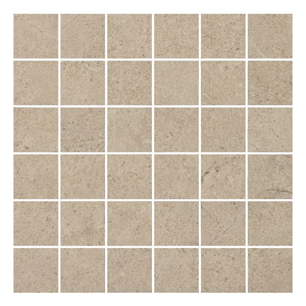 Cercom Archistone 1081854 Wandtegel Mozaiek.30X30cm Sand 9,5mm Mat Moz.F:5X5cm