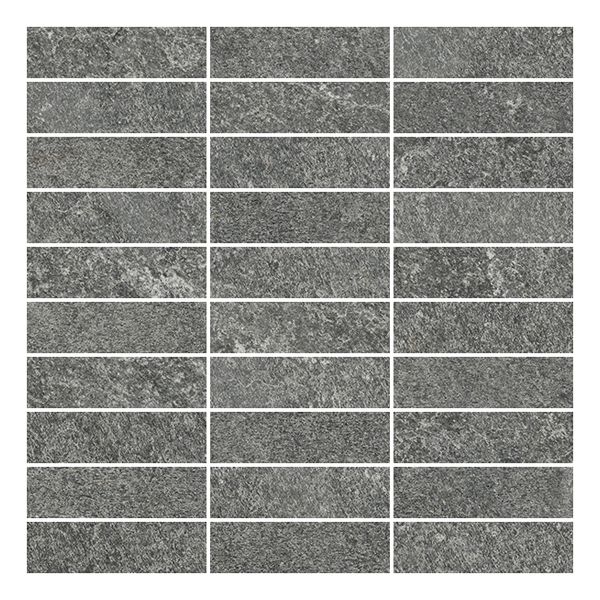 Italgraniti Origins OG06MB9 Wandtegel Mozaiek.30X30cm Dark 9mm Mat Ret.