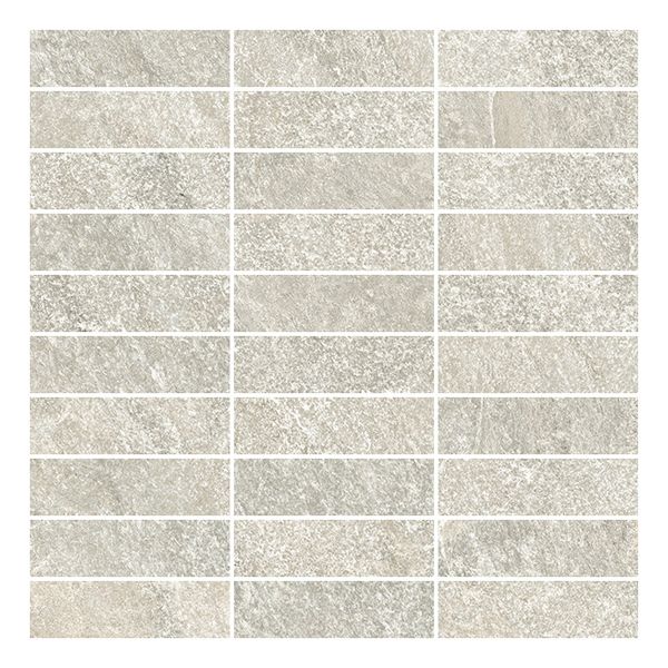 Italgraniti Origins OG01MB9 Wandtegel Mozaiek.30X30cm White 9mm Mat Ret.
