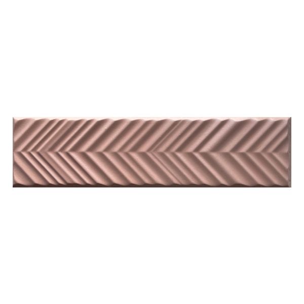 JOS. Dust Wandtegel Decor 5X20cm Blush 9mm Mat Chevron