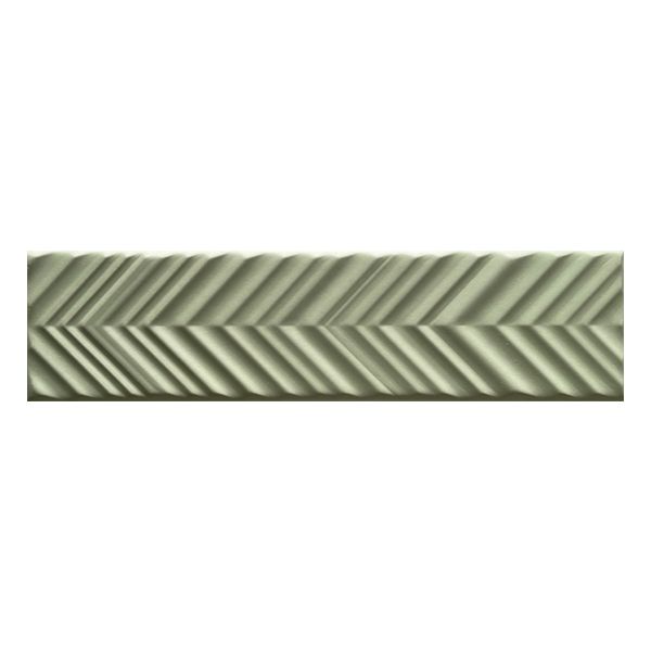 JOS. Dust Wandtegel Decor 5X20cm Sage 9mm Mat Chevron