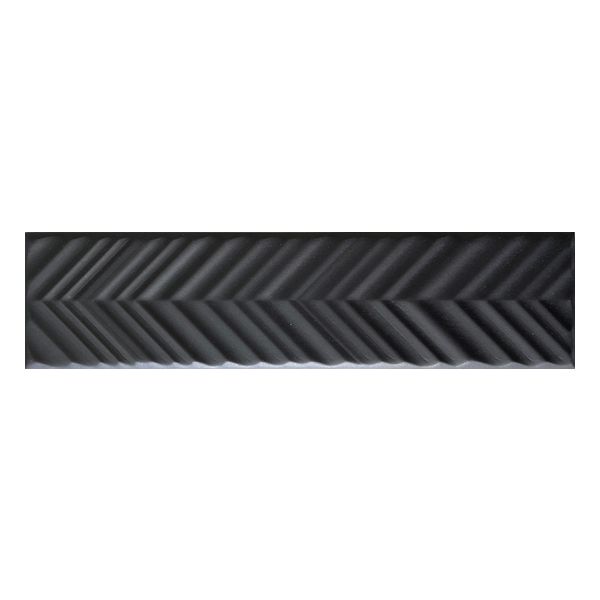 JOS. Dust Wandtegel Decor 5X20cm Ink 9mm Mat Chevron
