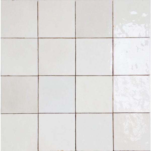 Nanda Tiles Zel Wit 13x13cm (Zel Fez White Ortt)
