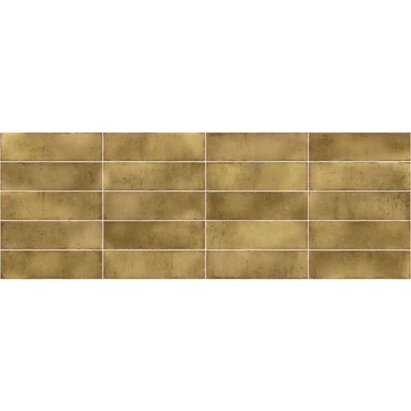 Oliva Tiles Cosmos Geel 6,9x24cm (Cosmos Honey Glans)