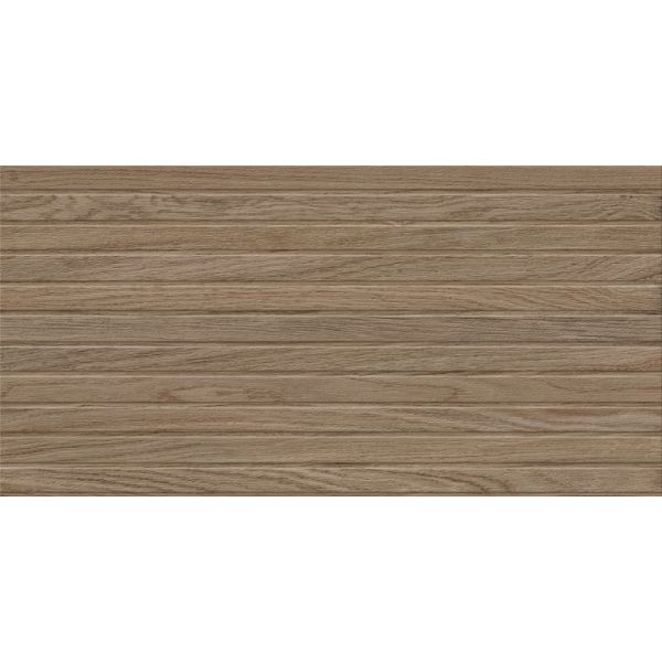 Saloni Woodstrip Bruin 30x60cm (Woodstrip Nogal)