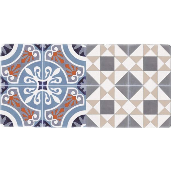 Oliva Tiles Urban Mix kleur 7,5x15cm (Urban Nassau Decor)