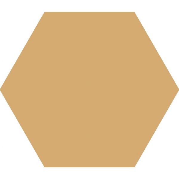 Topcer Field Materials Geel 10x10cm (L4421 Ochre Yellow Hexagon)