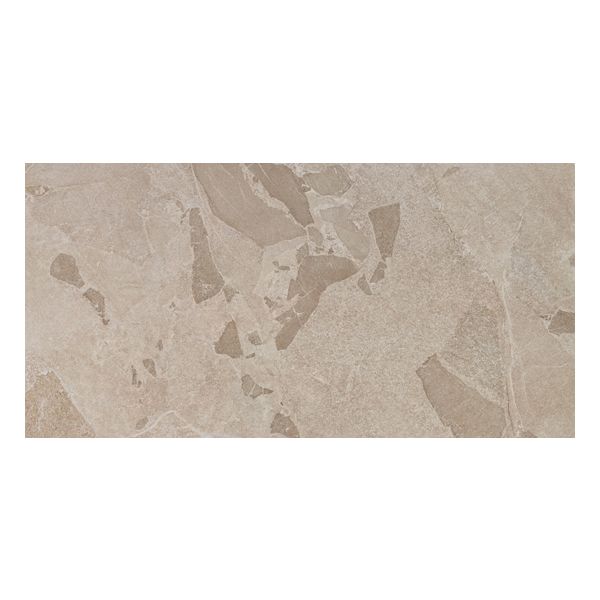vtwonen Tegels Flakes 256686 Vloertegel 60X120cm Comet Cream 9,5mm Mat Ret.R10