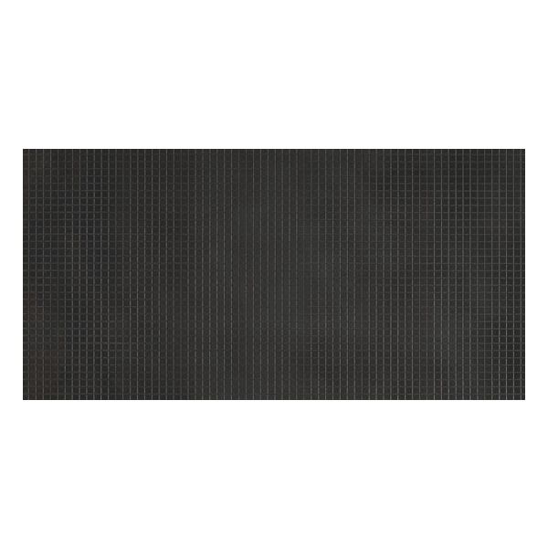 Kronos Metallique ME070 Wandtegel 60X120cm Carre Noir 10mm Mat Ret.