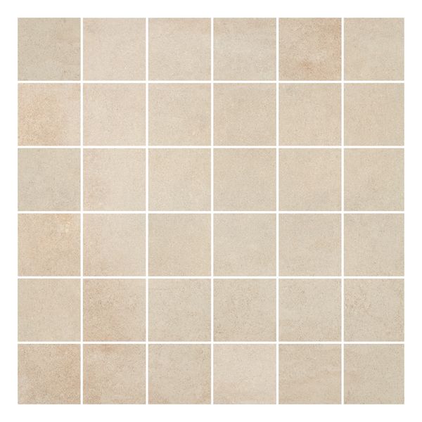 Cercom Residence 1087941 Wandtegel Mozaiek.30X30cm Cream 9,5mm Mat Ret.F:5X5cm