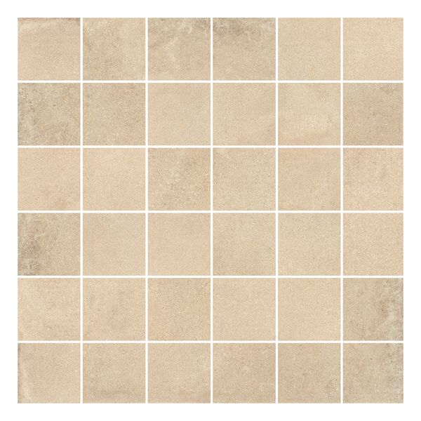 Cercom Residence 1087944 Wandtegel Mozaiek.30X30cm Beige 9,5mm Mat Ret.F:5X5cm
