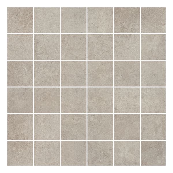 Cercom Residence 1087943 Wandtegel Mozaiek.30X30cm Grey 9,5mm Mat Ret.F:5X5cm