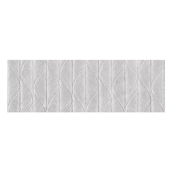 Metropol Isola R0002392 Wandtegel Decor 30X90cm Art Gris 9,7mm Mat Ret.