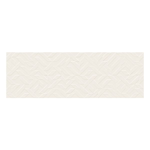 Marazzi Racconti MCYF Wandtegel Decor 30X90cm Bianco 10mm Mat Ret.