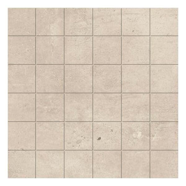 Porcelaingres Urban X370298X8 Vloertegel Mozaiek.30X30cm Beige 8mm Mat Ret.R10 F:5X5cm