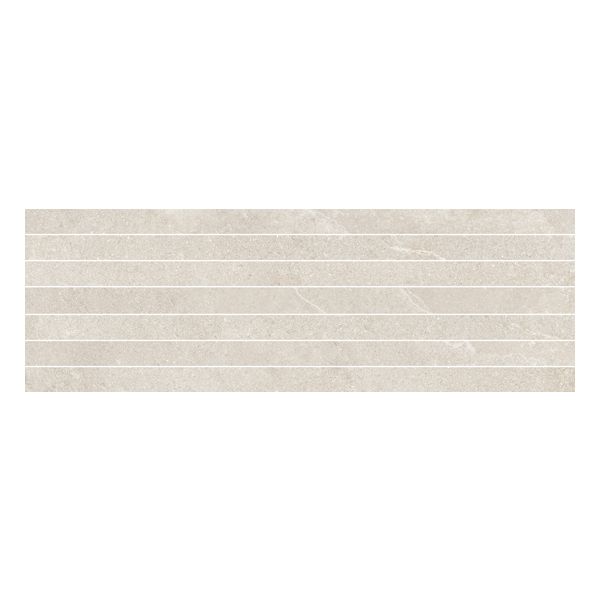 Metropol Isola 10021513 Wandtegel Mozaiek.29X90cm Beige 9,8Mm Mat Ret.
