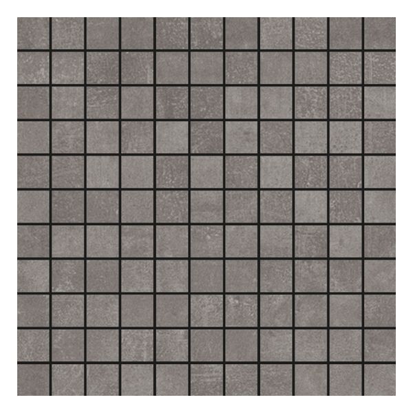 Ceramic-Apolo Alpe DC722 Wandtegel Mozaiek. 30X30cm Anthracite 7,7Mm Mat