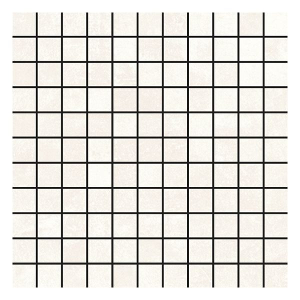 Ceramic-Apolo Alpe DC720 Wandtegel Mozaiek. 30X30cm White 7,7Mm Mat