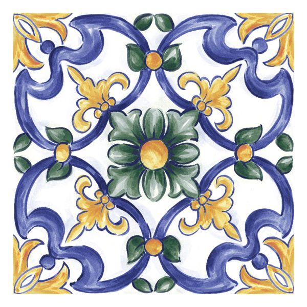 Ragno Amuri RC8J Vloertegel Decor 20X20cm Mai.Tappeto 3 10Mm Glans