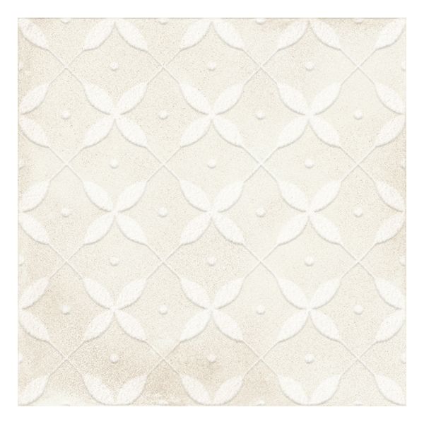 Ragno Amuri RC7W Wandtegel Decor 20X20cm Zuc. Avorio 10Mm Mat