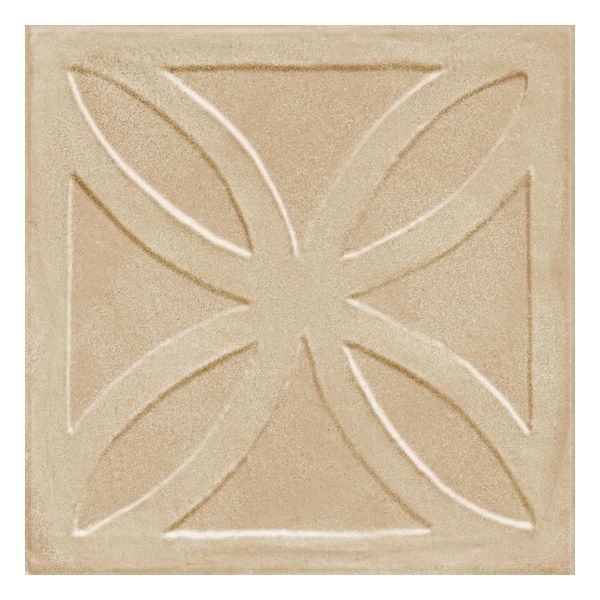 Ragno Amuri RC7G Wandtegel Decor 20X20cm Str.3D Gel.Bisc 10Mm Mat 3D