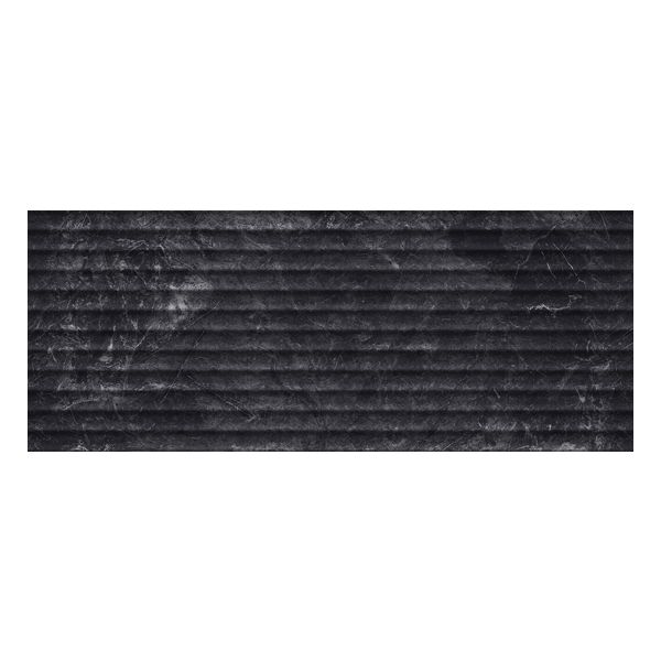 Porcelanosa Velluto 100354910 Wandtegel Decor 59,6X150cm Nero 10mm Mat Ret.