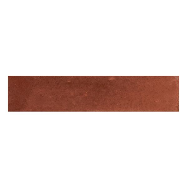 Marazzi Lume KHRP Wandtegel 6X24cm Rosso 10mm Glans