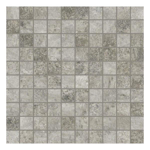 Florim Artifact 760920 Wandtegel Mozaiekaiek 30X30cm Grey 9Mm Ret.R10 F:3X3cm